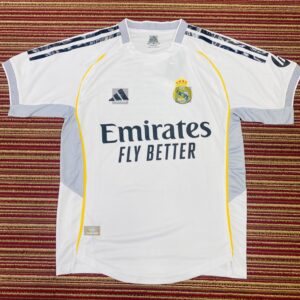 Real Madrid 25 / 26  Home Retro Kit Fann addition  BD Premium✅