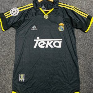 📣 Real Madrid 1999-00 Away Retro Kit Fann addition  BD Premium✅