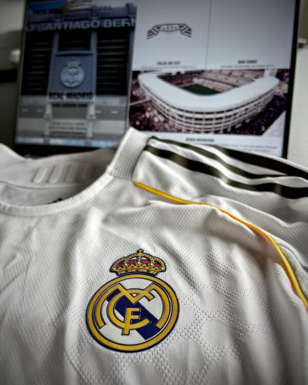 Real Madrid 25-26 Home Kit (Full Sleeve – Player Edition) - Image 2
