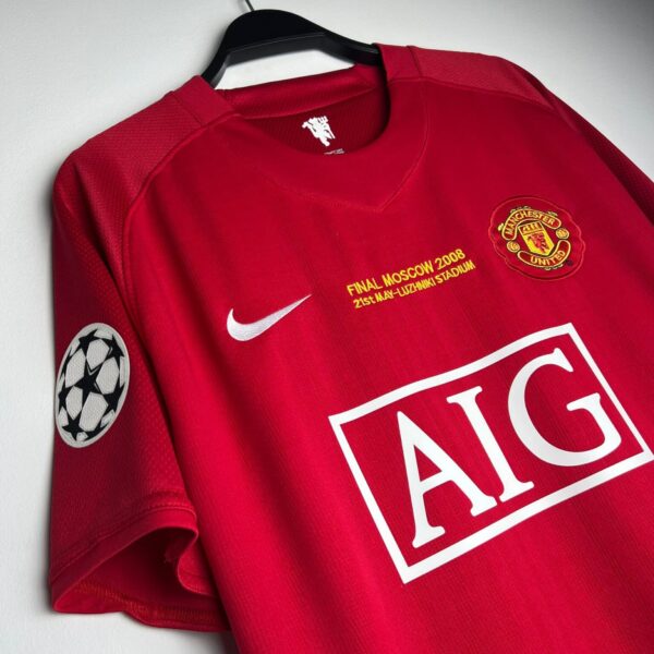 MANCHESTER UNITED 2007-08 HOME KIT RETRO - Image 3