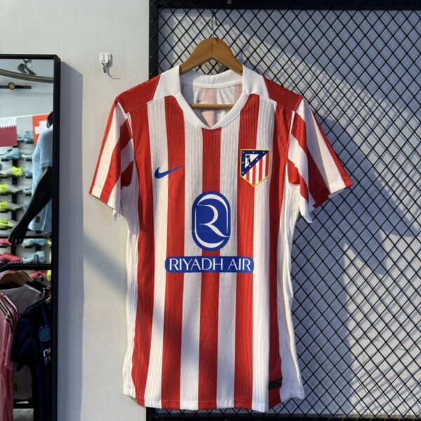 Atlético Madrid 2025-26 Home Kit – Player Edition