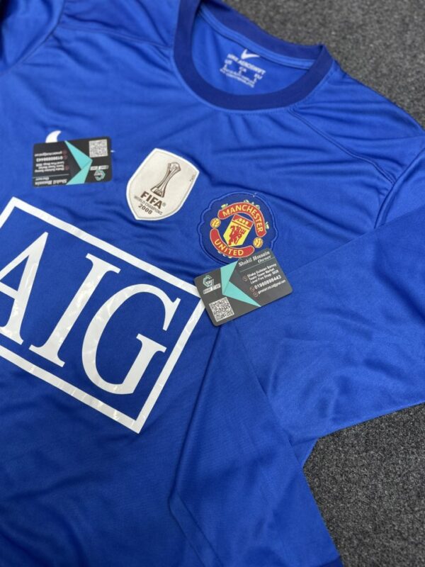 📣MANCHESTER UNITED THIRD 2007/08 Retro Jersey Full Sleeve  BD Premium✅ - Image 2
