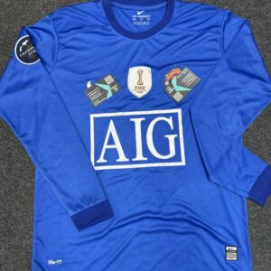📣MANCHESTER UNITED THIRD 2007/08 Retro Jersey Full Sleeve  BD Premium✅
