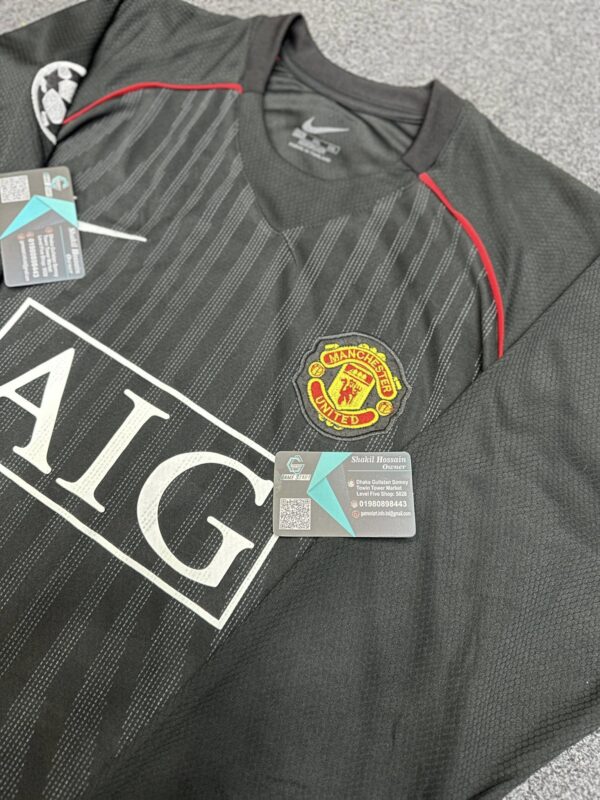 📣MANCHESTER UNITED THIRD 2007/08 Retro Away Jersey Full Sleeve  BD Premium✅ - Image 2
