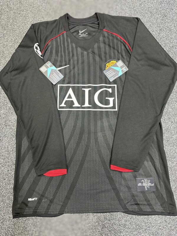 📣MANCHESTER UNITED THIRD 2007/08 Retro Away Jersey Full Sleeve  BD Premium✅