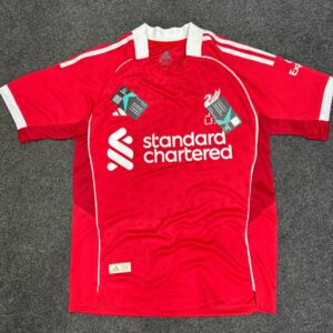 Liverpool 25/26 home kit fan addition  BD Premium✅