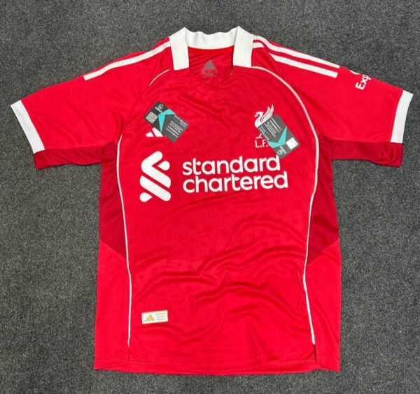 Liverpool 25/26 home kit fan addition  BD Premium✅