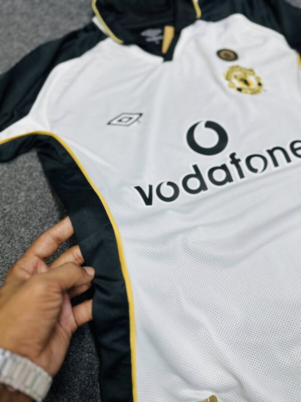 📣 Manchester United 2001-02 Third Retro Kit  (Full   Sleeves)  BD Premium✅ - Image 6