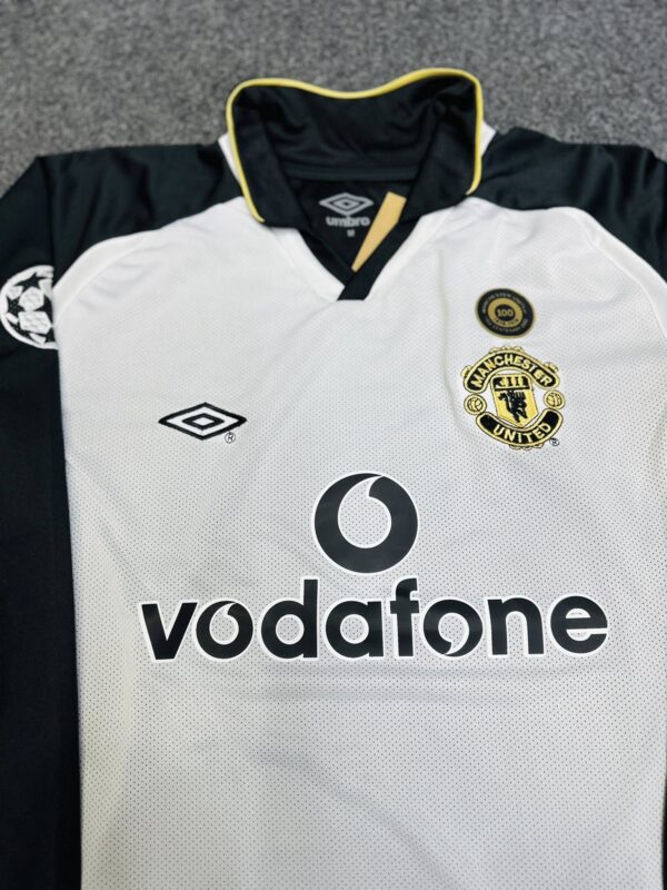 📣 Manchester United 2001-02 Third Retro Kit  (Full   Sleeves)  BD Premium✅ - Image 5